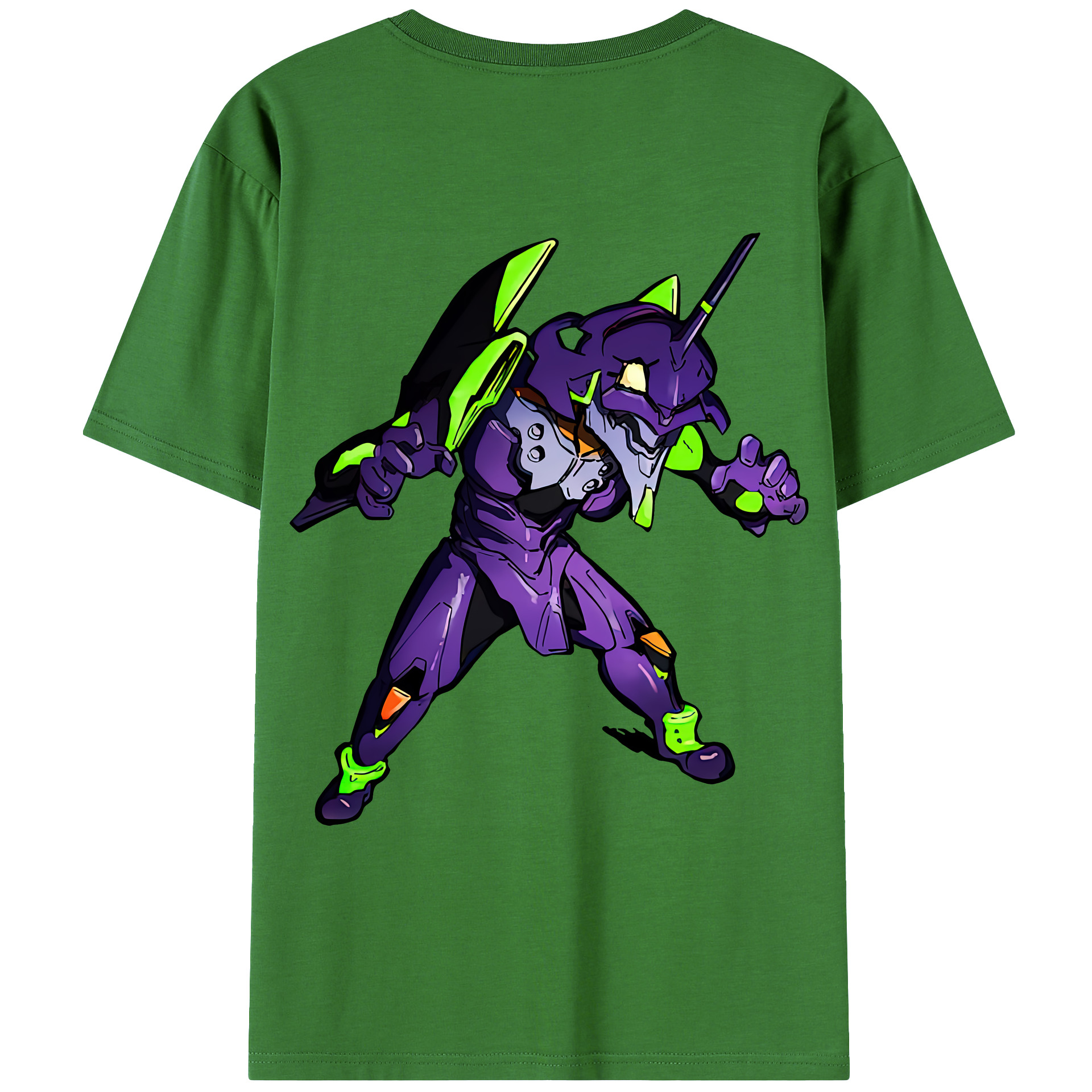 （画像用） EVA 新世紀エヴァンゲリオン レディース半袖Tシャツ(バックプリント)